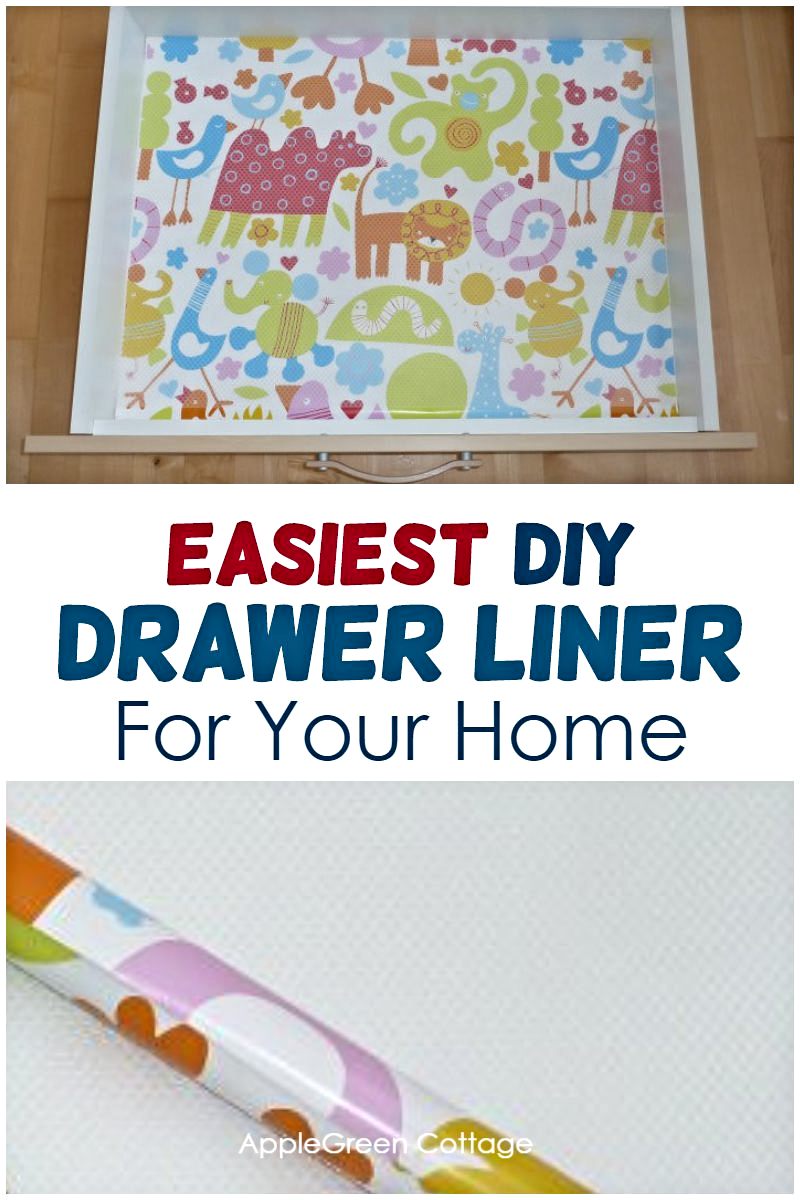 The Easiest Way To Install Drawer Liner - The Organized Mama