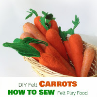 felt carrots free pattern