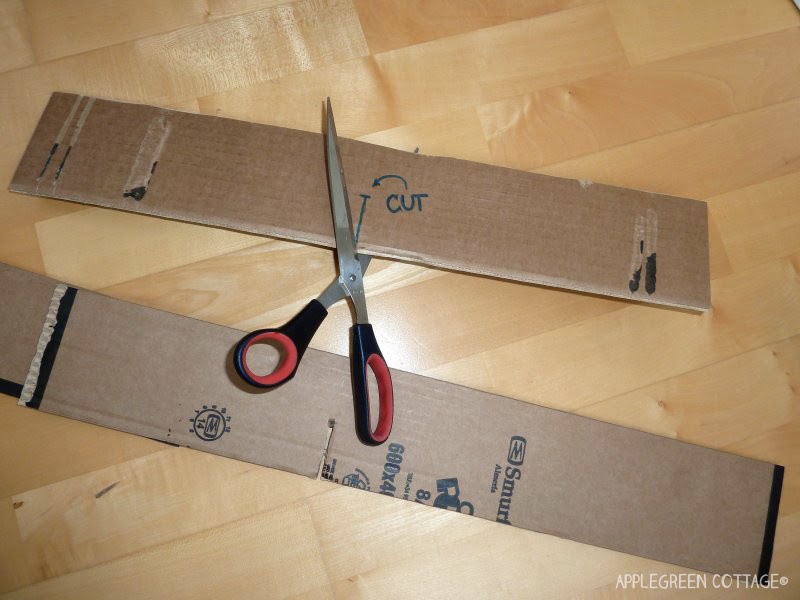 Cardboard Drawer Dividers, Begin assembling the dividers into the drawer.