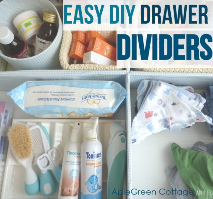 easy diy drawer divider