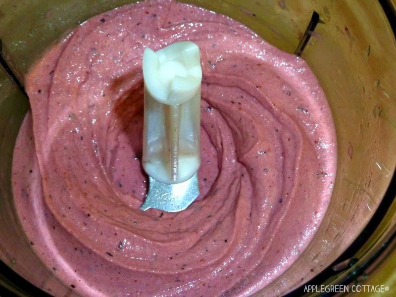 blueberry banana ice cream