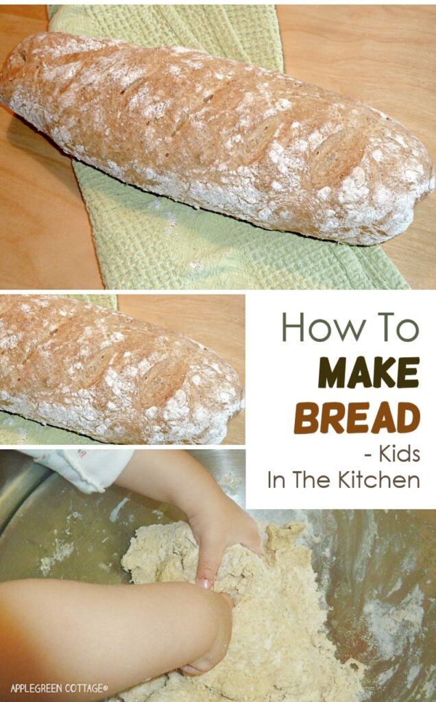 bread making with kids