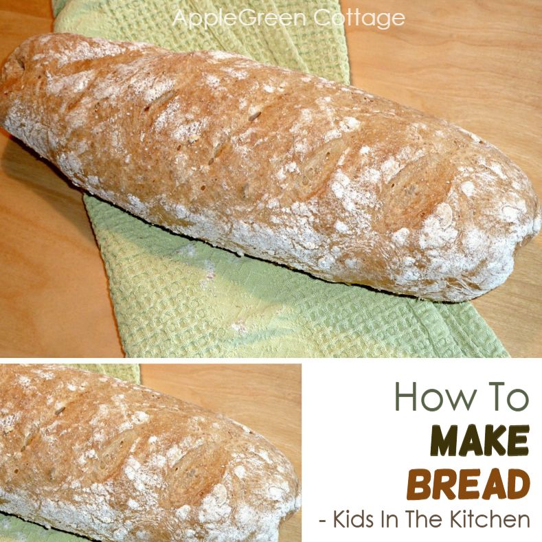 bread making with kids