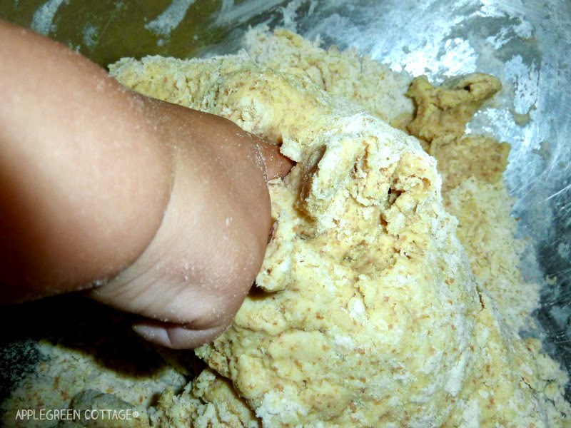 bread making with kids