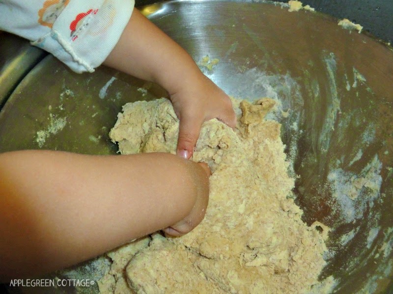 bread making with kids