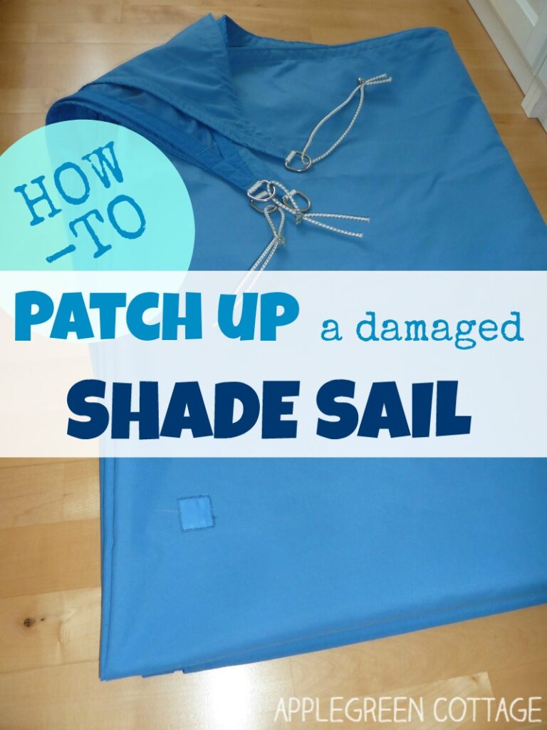 shade sail repair tutorial free