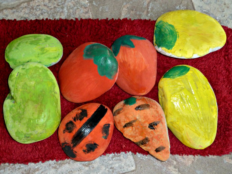 How to Make Garden Markers by Painting Stones