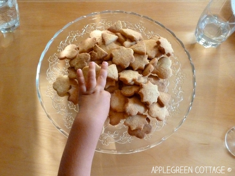 make cookies together with kids - kids activities