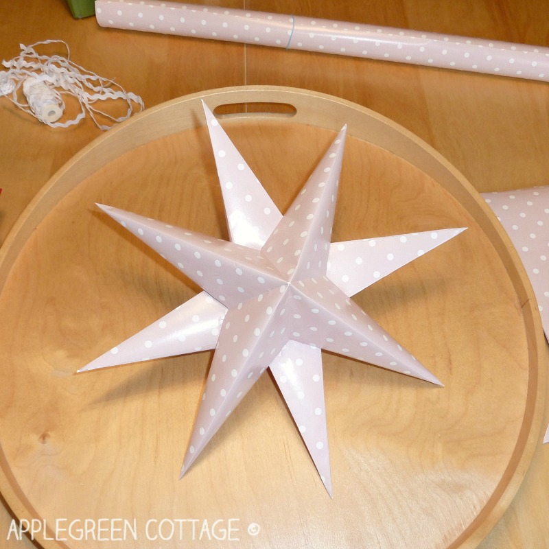 diy paper stars