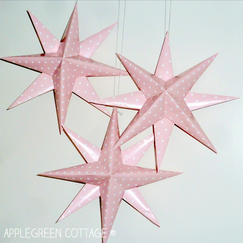 diy paper stars