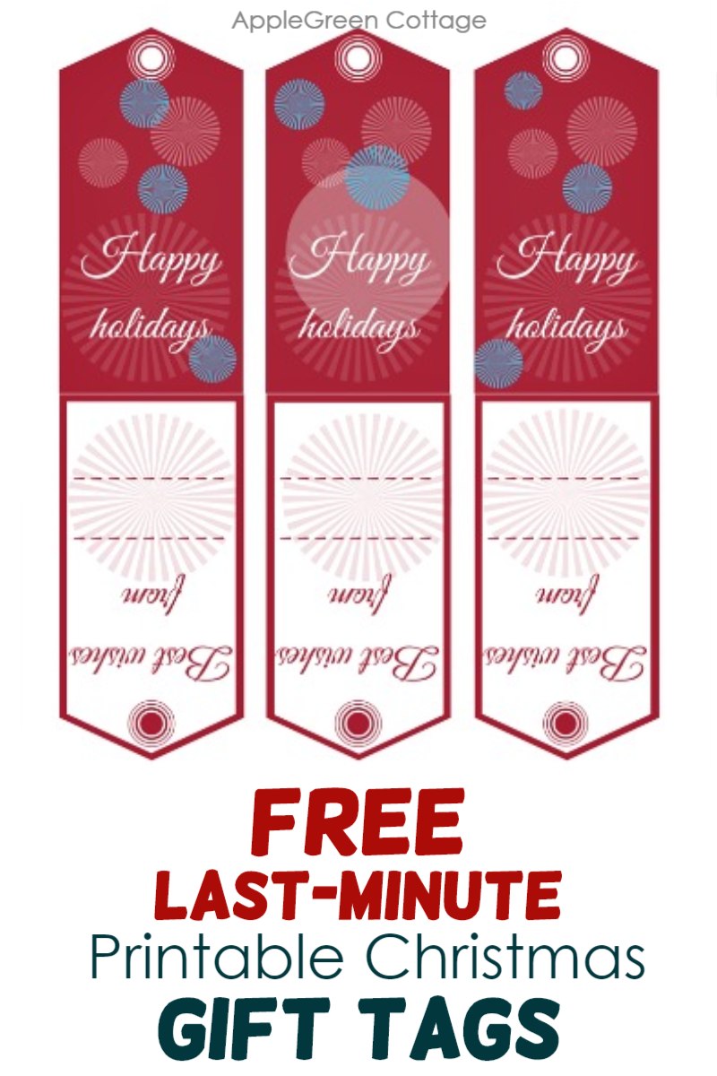 get free printable gift tags