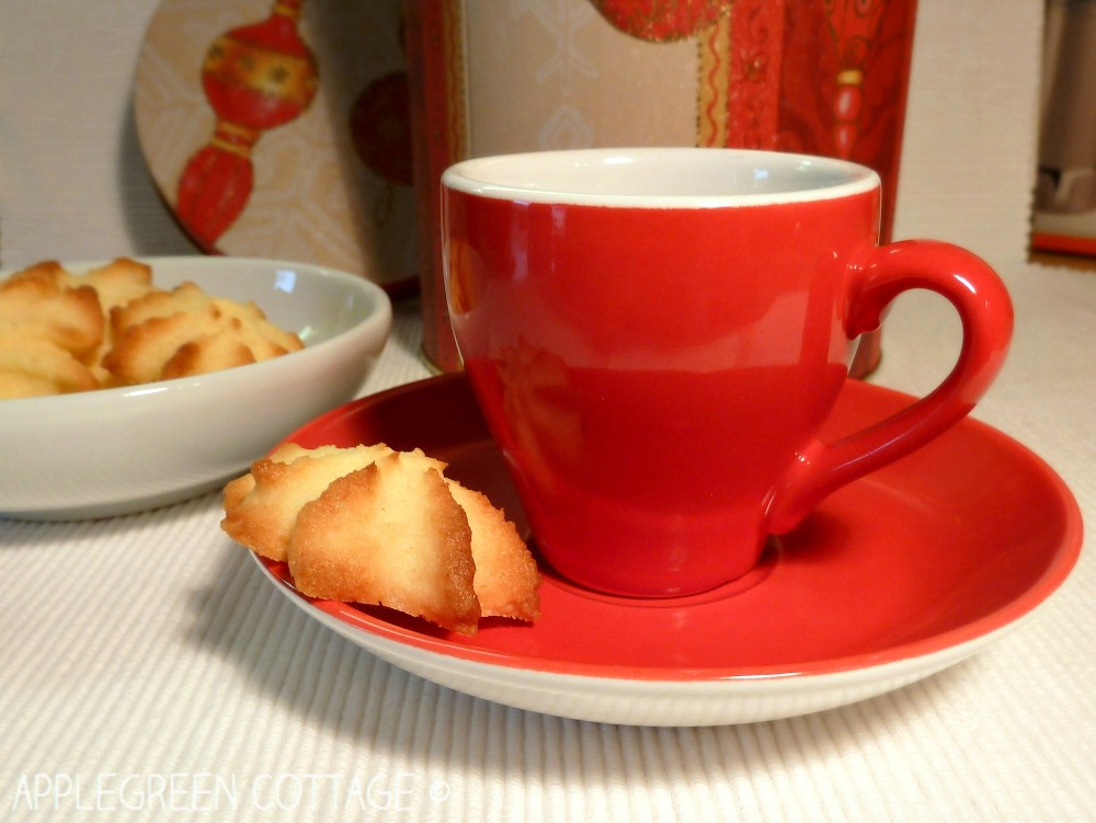 Christmas coconut cookies