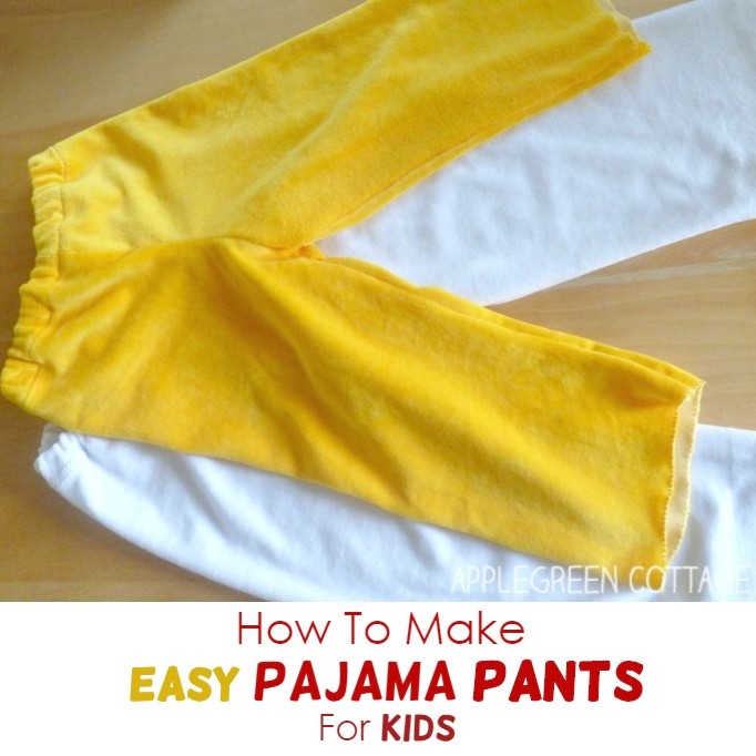  Hvordan Lage Pyjamas Bukser For Barn - Enkel Tutorial 