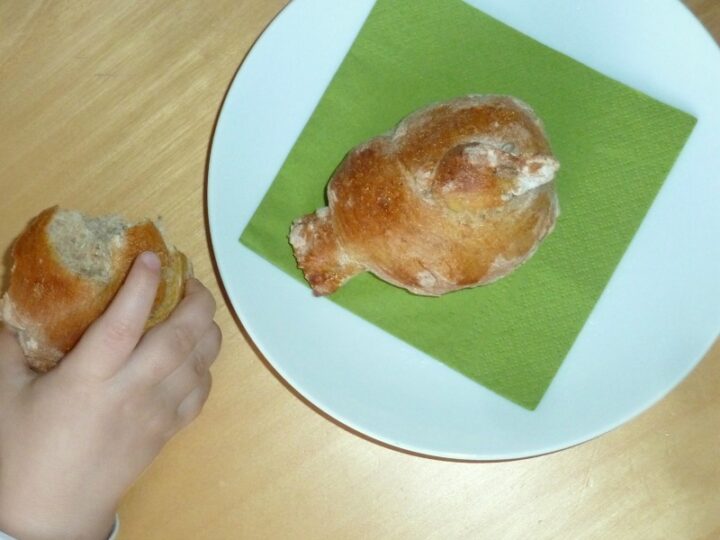 How to Make Bird Shaped Bread