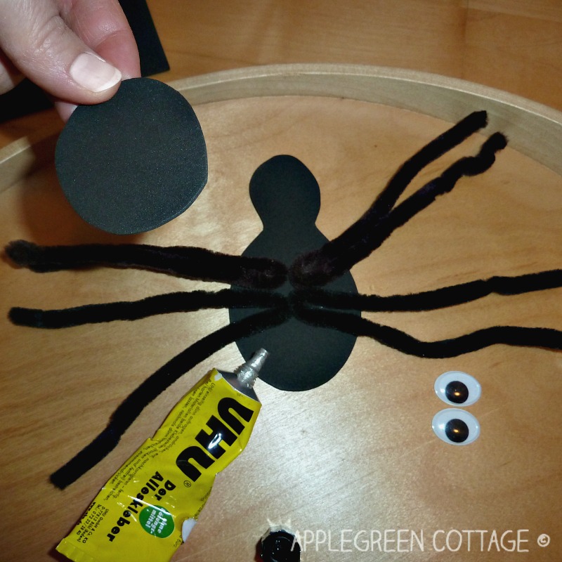 diy craft foam spider