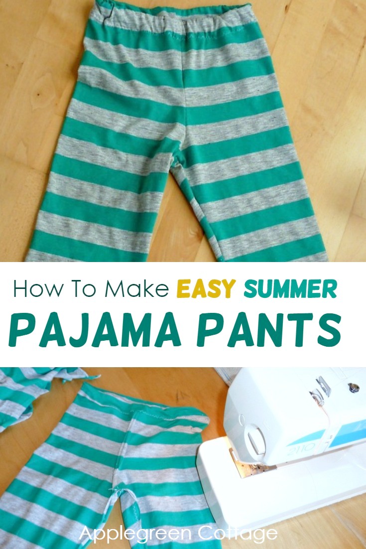 Diy Pajama Pants - How to Make Summer Pajama Pants For Kids