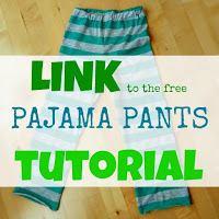 how to make summer pajama pants for kids