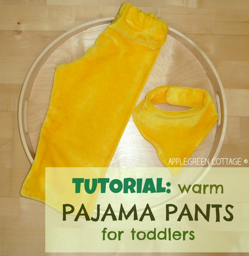 how to sew pajama pants