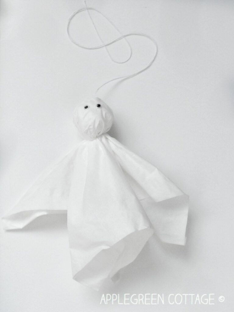 tissue paper ghost