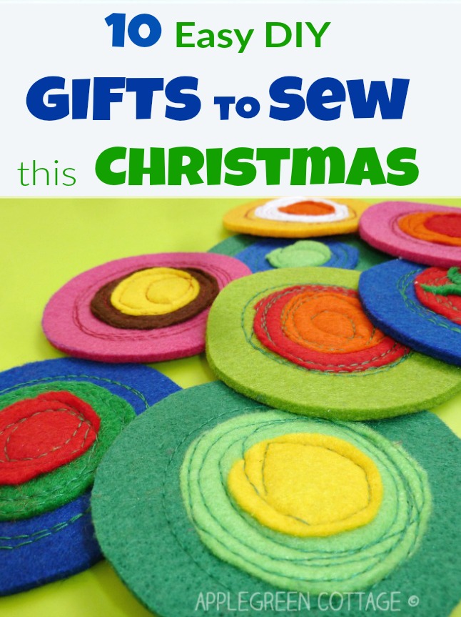 easy to sew christmas gifts