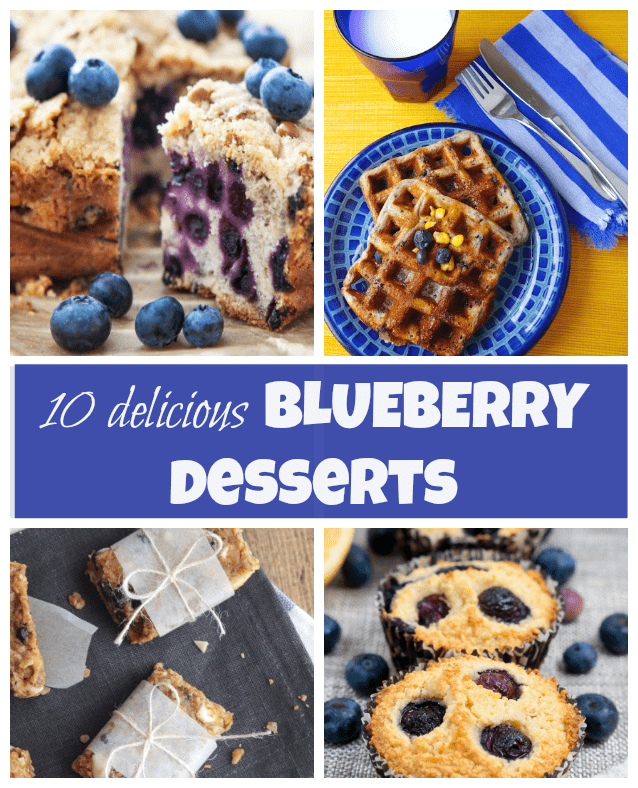 Blueberry Desserts to try out