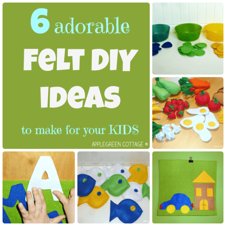 6 Adorable Felt DIY Ideas