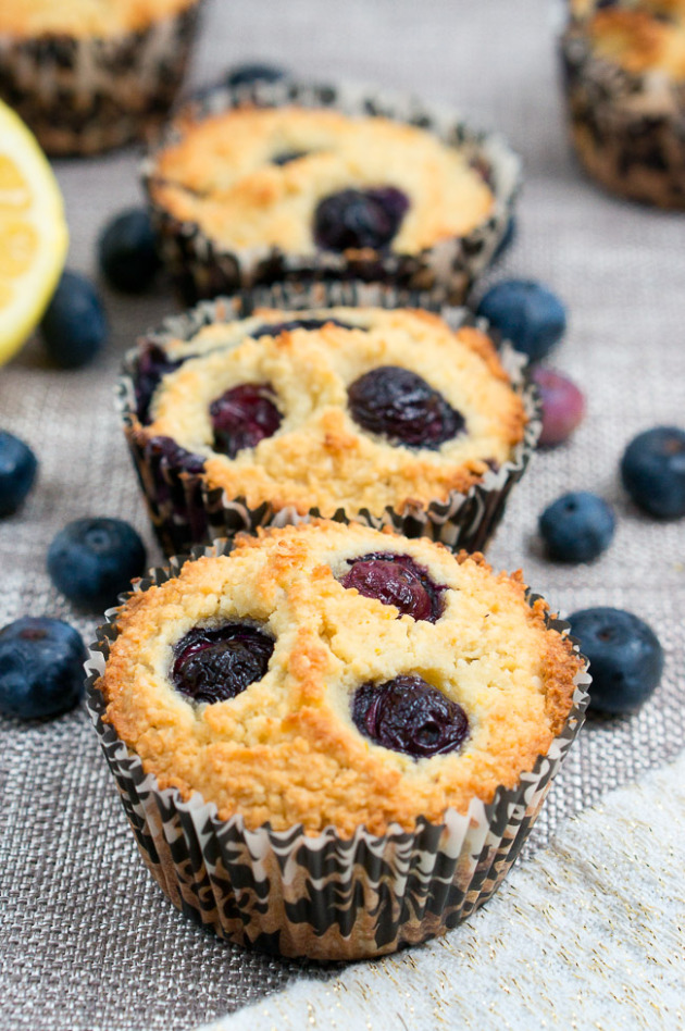 lemon blueberry muffins