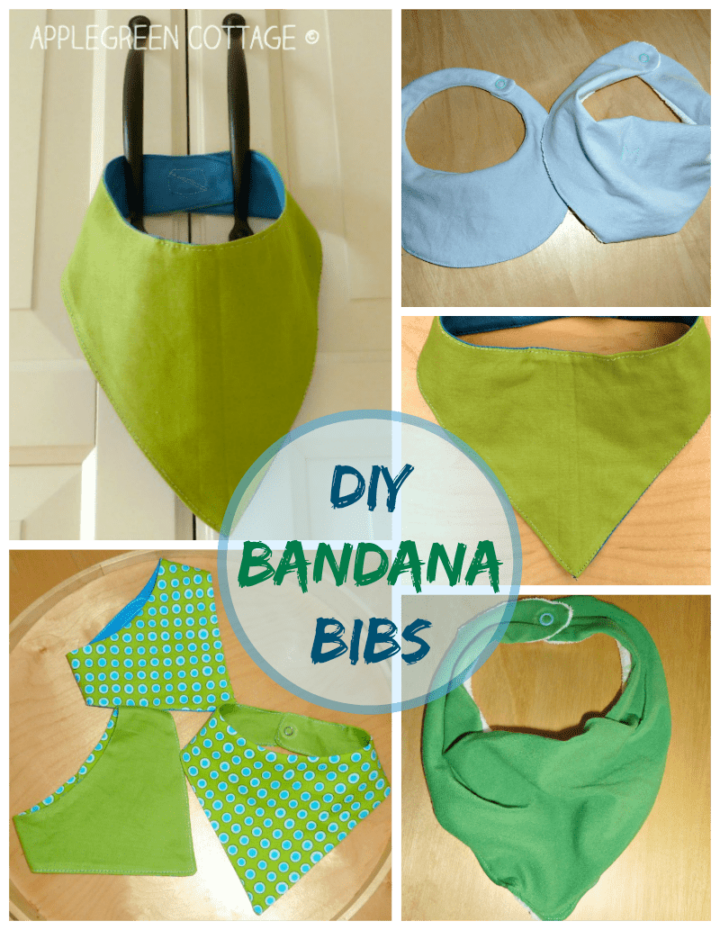 Home-Made Bandana Bibs - And Why You Will Want to Sew Them Yourself!
