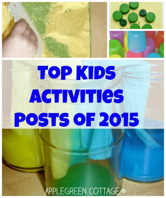 Top kids activities posts you loved most in 2015 - it's the colorful ones, off course!