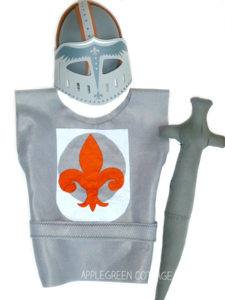 homemade knight costume