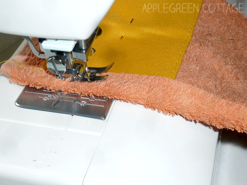 sewing diy mop pad