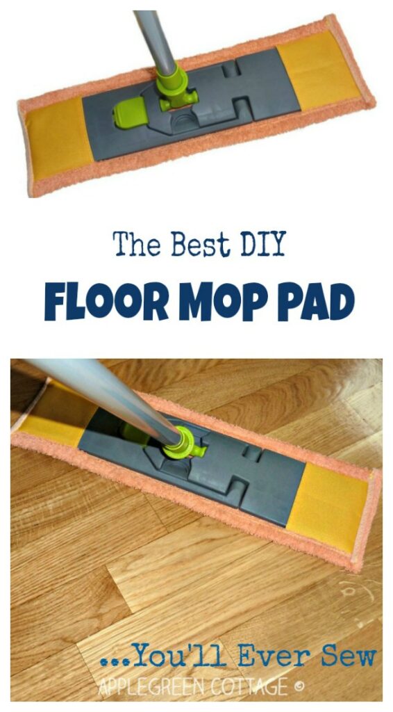 diy mop pad sewing tutorial