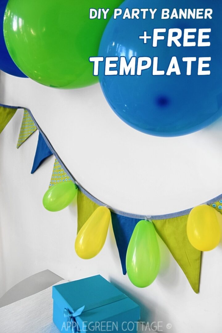 Free Banner Template - Diy Fabric Banner