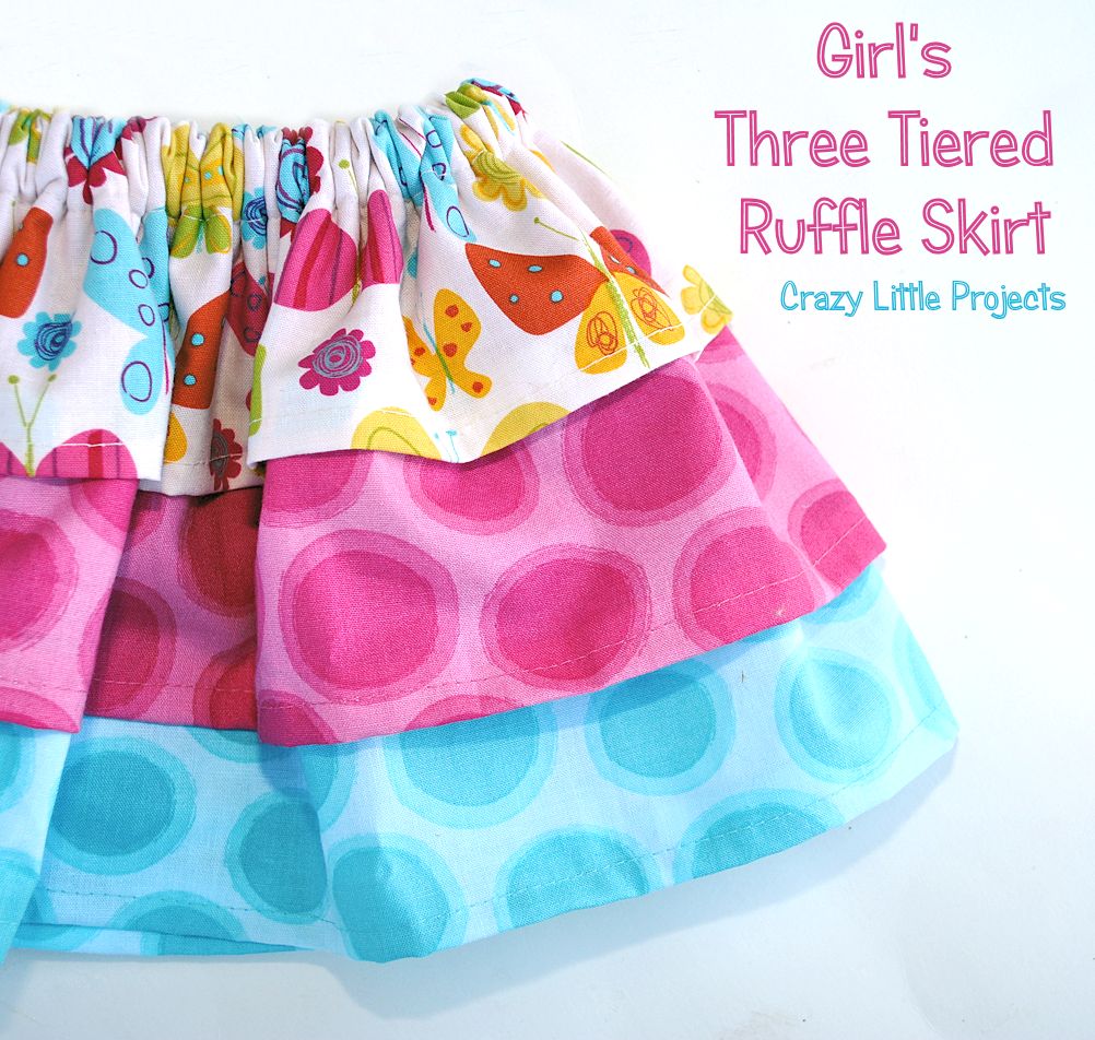 little girls summer skirts tutorials