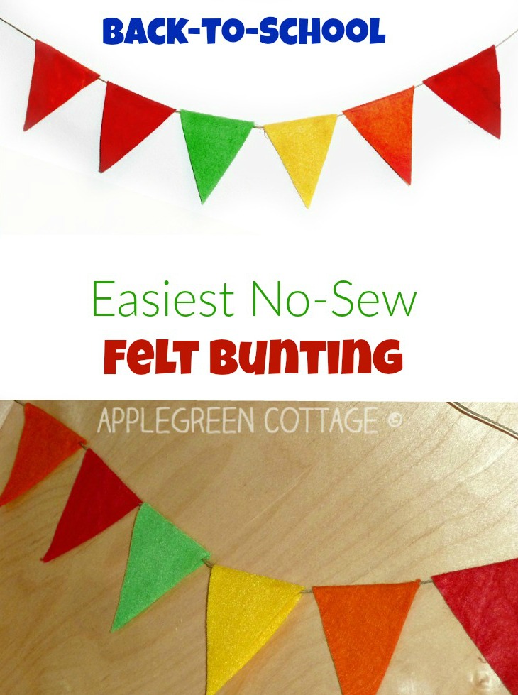 felt bunting