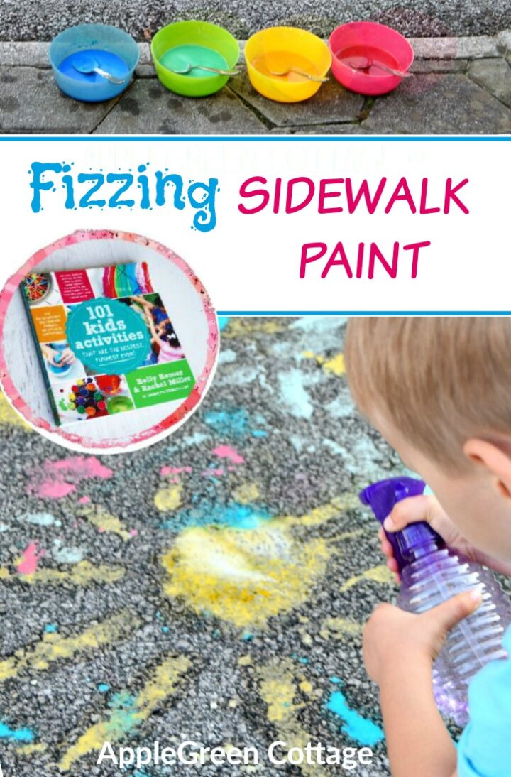 How To Make The Best Fizzing Sidewalk Paint