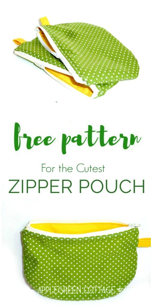 free zipper pouch pattern