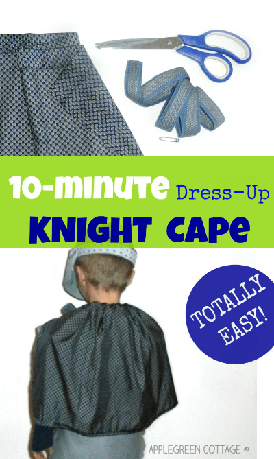 Diy Cape For Halloween - To Make In 10 Minutes!