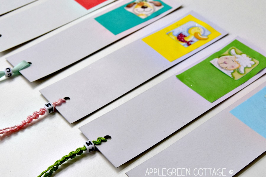 Diy Paper Bookmarks - AppleGreen Cottage