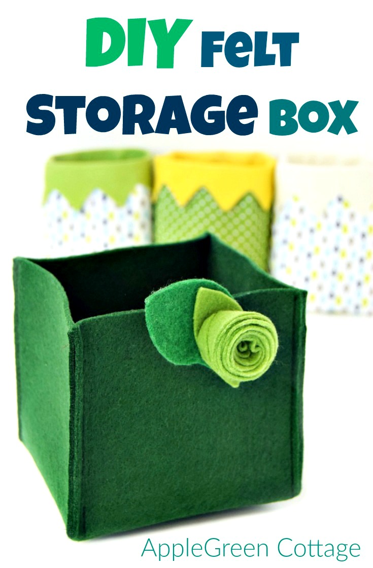 Easy & Attractive 5 Minute DIY Storage Boxes - A Piece Of Rainbow