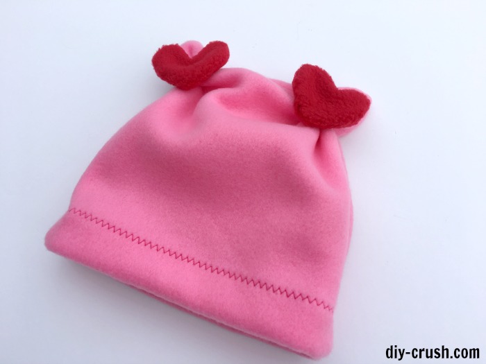 valentine fleece hat