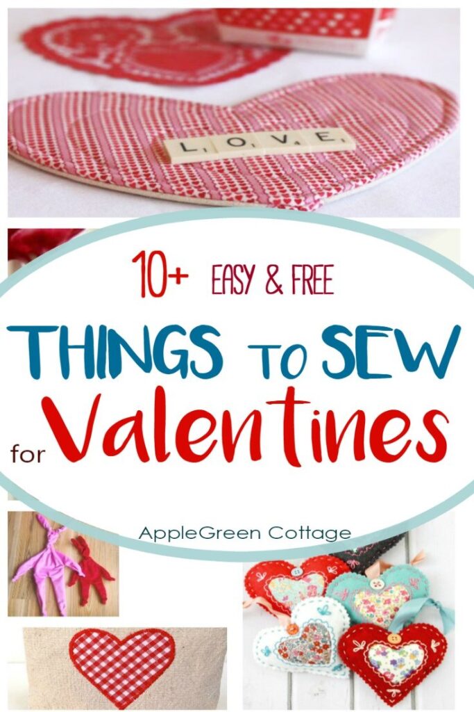 valentine sewing projects