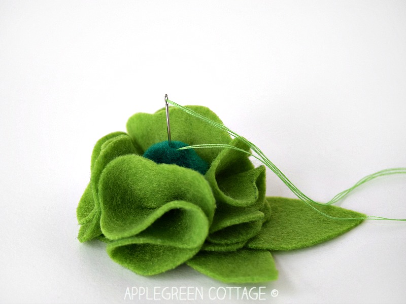 free template for diy felt flowers