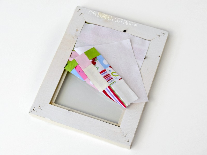 how to frame a patchwork