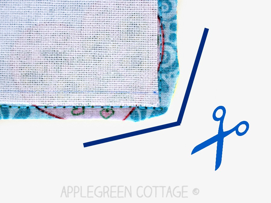  Learn how to clip corners. You'll never go back to a simple diagonal corner clipping once you start trimming your seam allowance this way! AND you'll be less likely to cut into stitches. Check out this easy sewing tip.