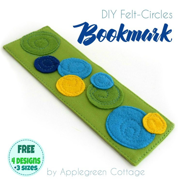 how to sew fabric bookmarks