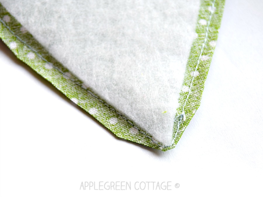  Learn how to clip corners. You'll never go back to a simple diagonal corner clipping once you start trimming your seam allowance this way! AND you'll be less likely to cut into stitches. Check out this easy sewing tip.