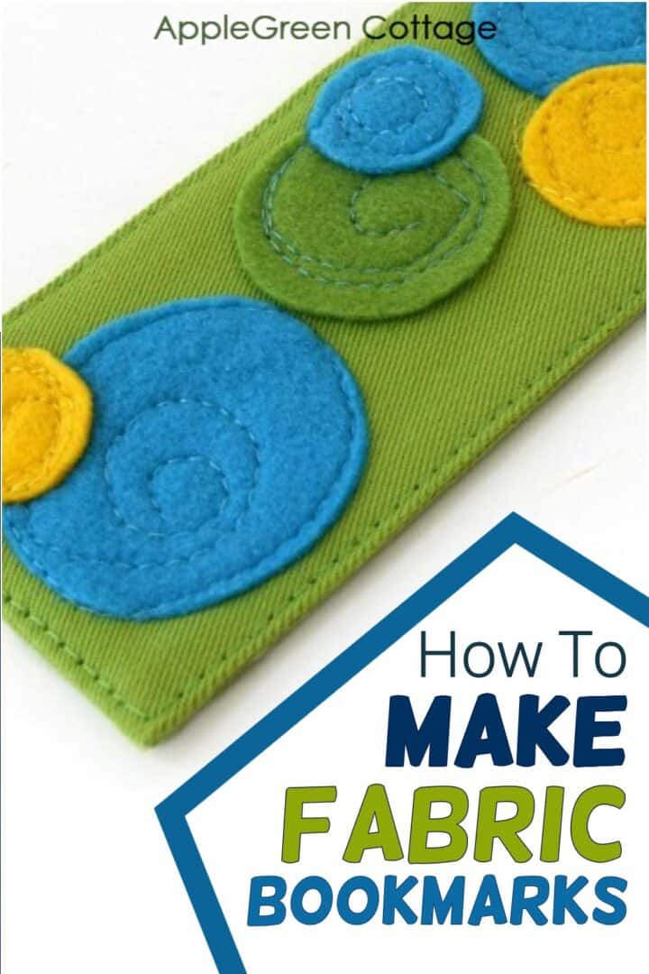 how to make bookmarks from fabric