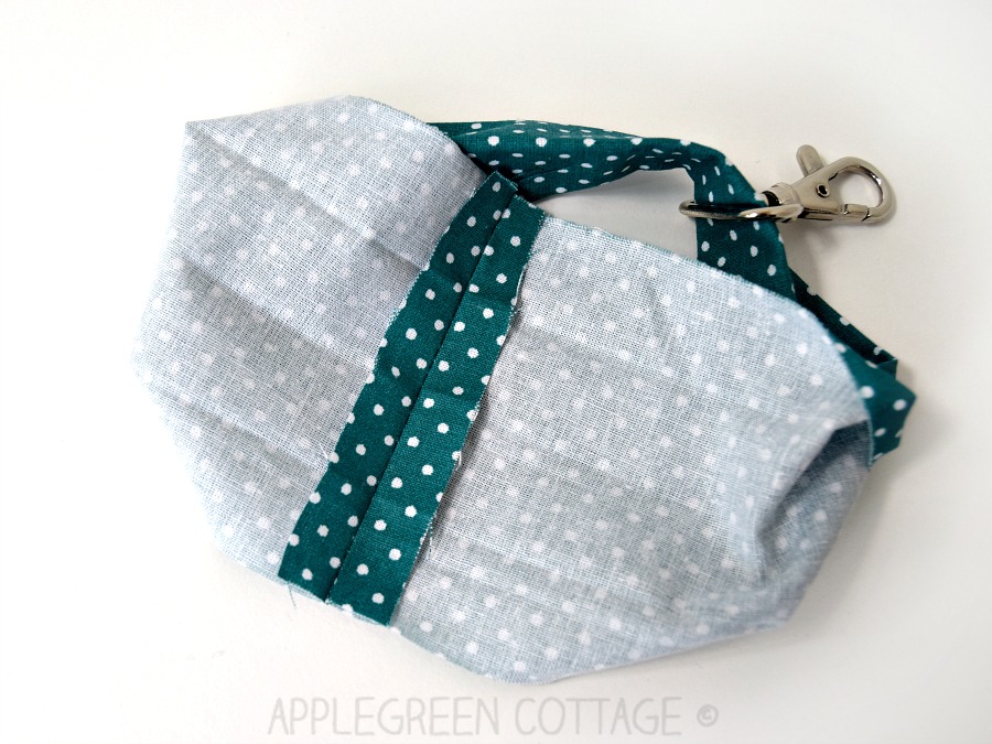 How To Add A Wristlet Strap To Any Bag, Pouch Or Wallet - AppleGreen Cottage