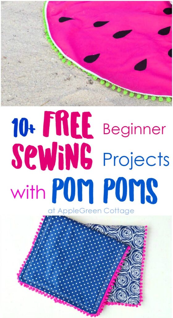 pom pom sewing projects